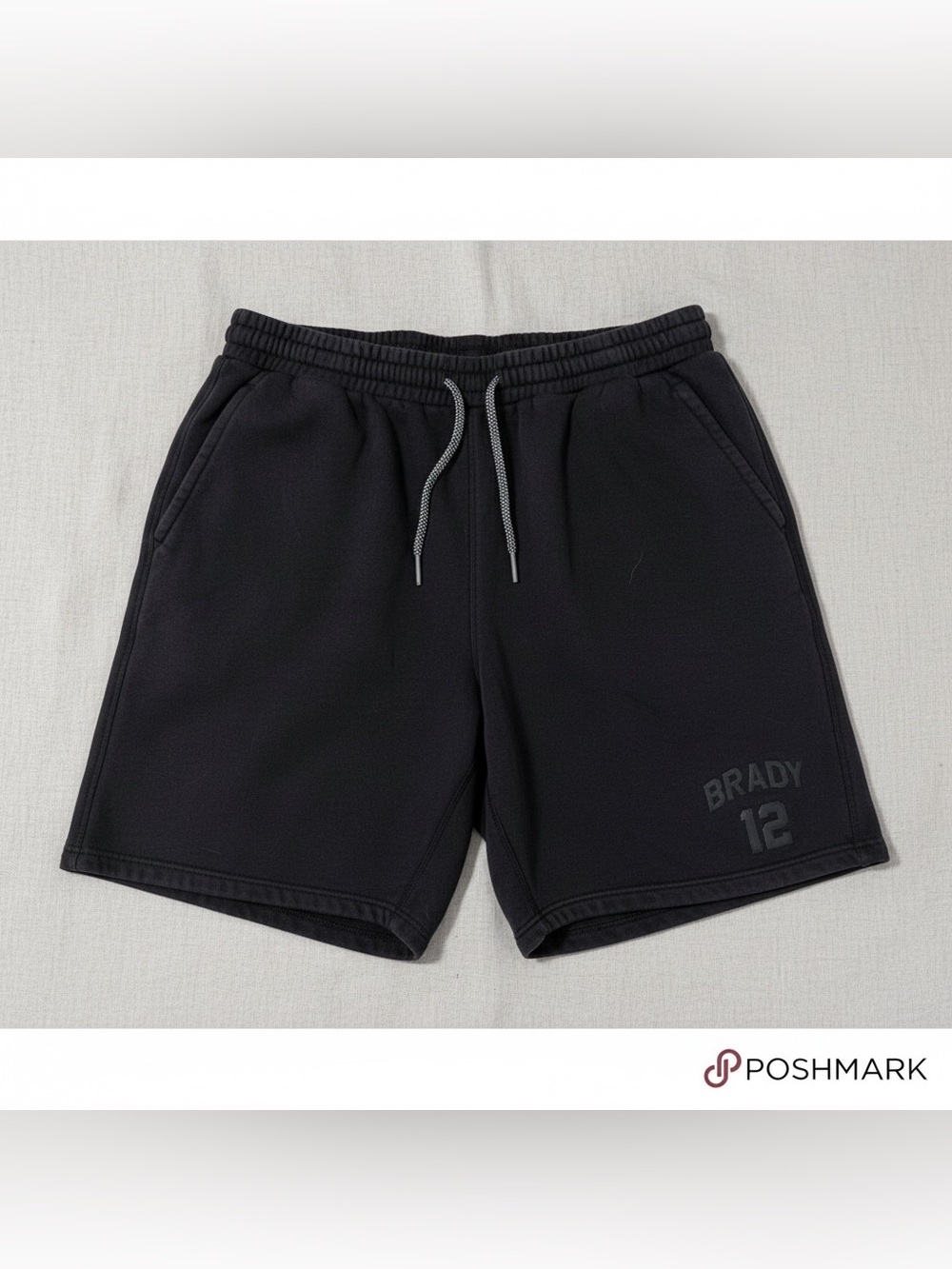 BRADY Black Fleece Sweat Shorts Men’s Large Athletic Lounge Casual